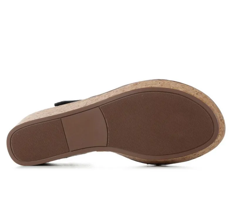 Sandals>Soda Women's Sheet-S Wedge Sandals