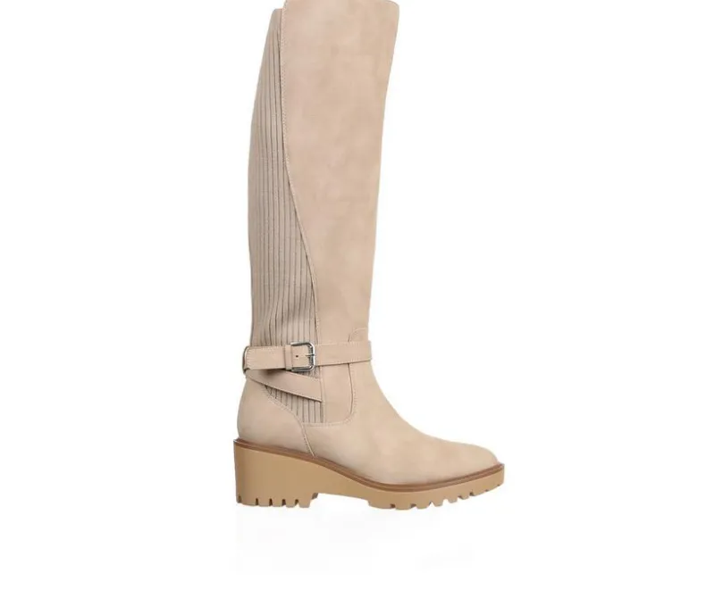 Tall>Soda Women's Zone-G Knee High Boots
