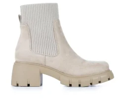 Dress|Chelsea>Soda Women's Zordy Heeled Chelsea Boots