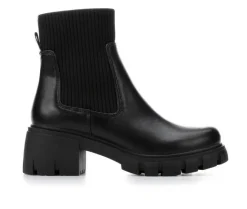 Dress|Chelsea>Soda Women's Zordy Heeled Chelsea Boots