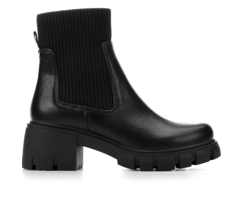 Dress|Chelsea>Soda Women's Zordy Heeled Chelsea Boots