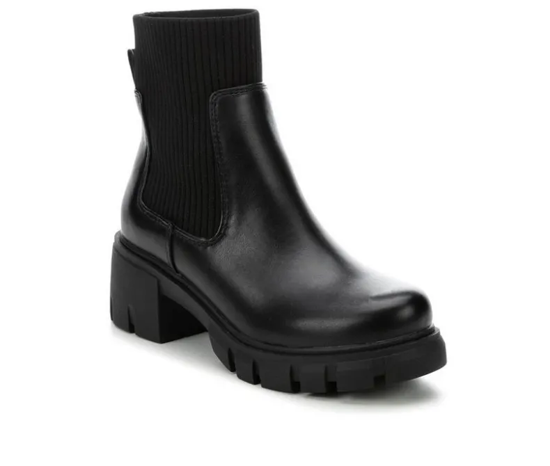 Dress|Chelsea>Soda Women's Zordy Heeled Chelsea Boots