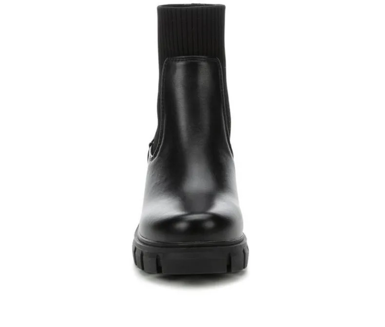 Dress|Chelsea>Soda Women's Zordy Heeled Chelsea Boots
