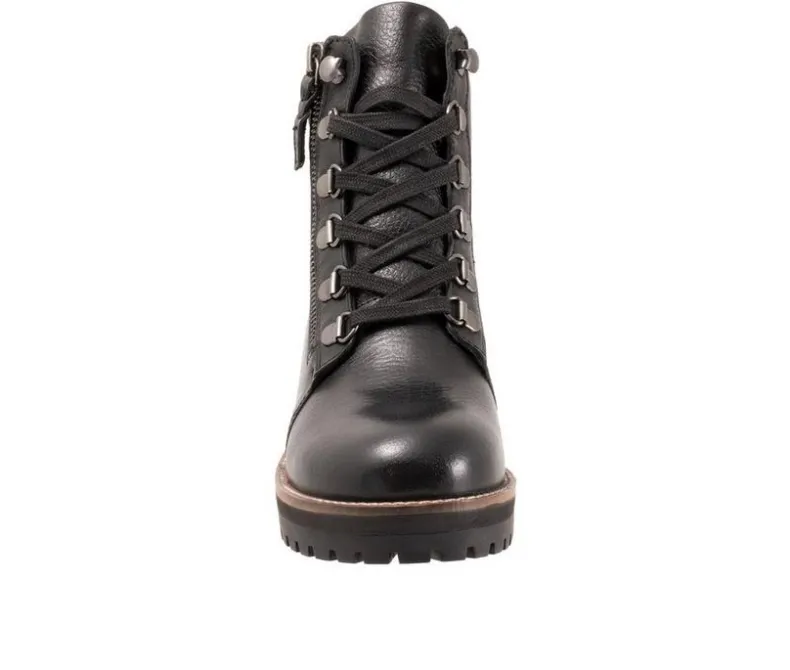 Lace Up|Dress>Softwalk Women's Everett Lace Up Combat Boots