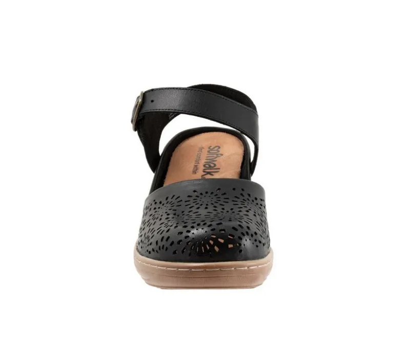 Clogs & Mules>Softwalk Women's Mabelle Perf Clogs