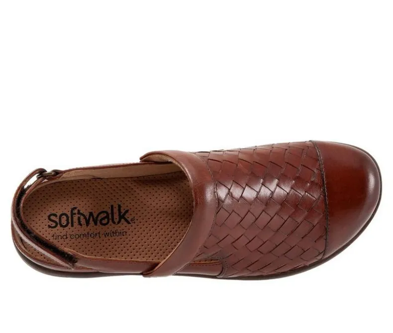 Clogs & Mules>Softwalk Women's Salina Woven II Clog