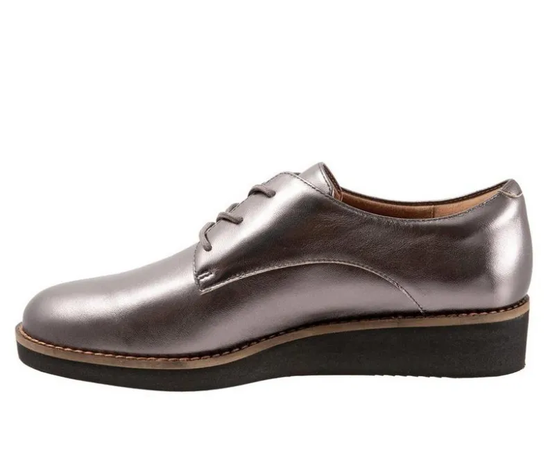 Loafers & Oxfords>Softwalk Women's Willis Platform Oxfords