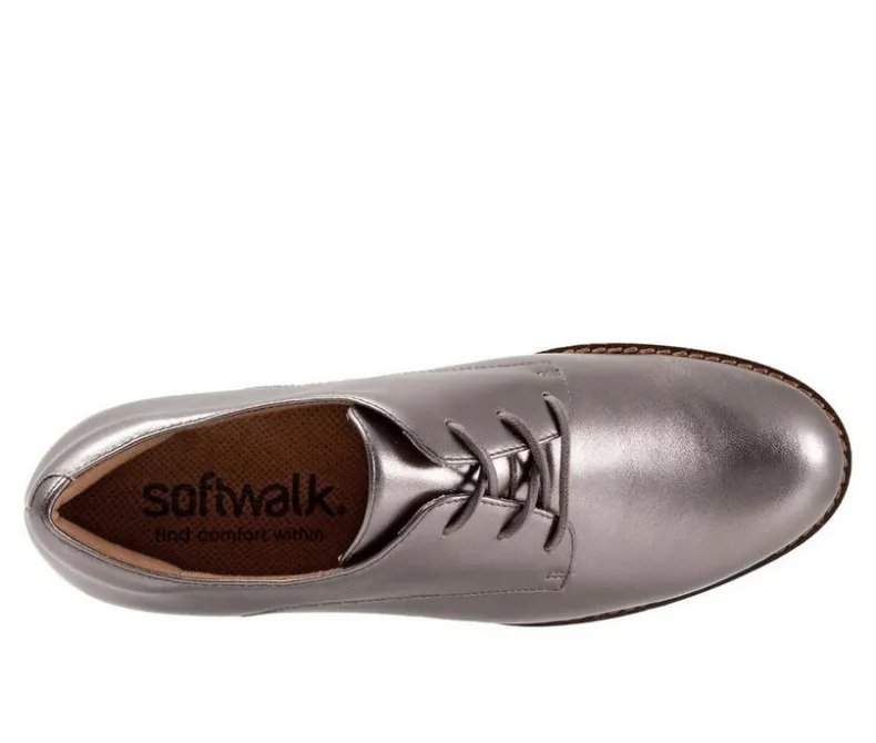 Loafers & Oxfords>Softwalk Women's Willis Platform Oxfords