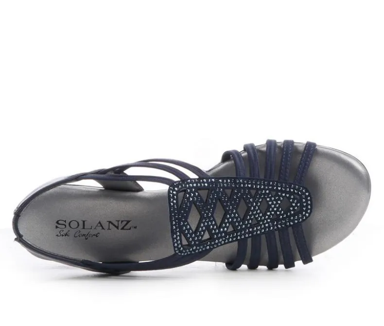 Pumps & Heels>Solanz Women's Ellian Dress Sandals