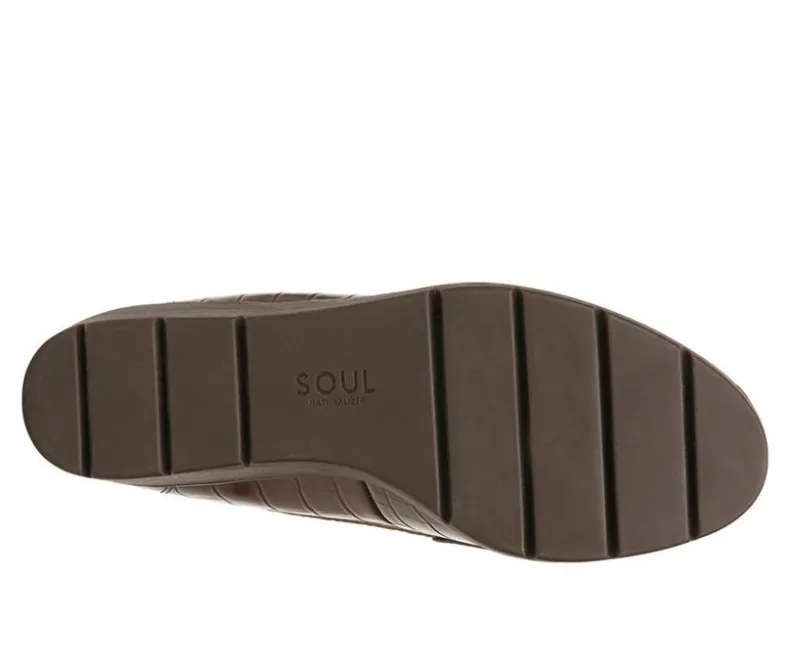 Loafers & Oxfords>Soul Naturalizer Women's Achieve Wedged Loafers