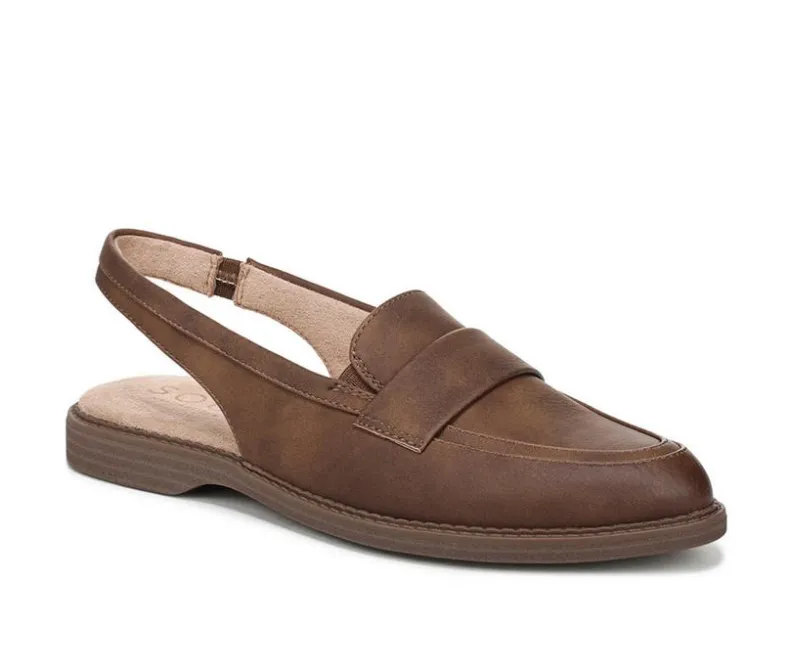Loafers & Oxfords>Soul Naturalizer Women's Yeah Slingback Loafers