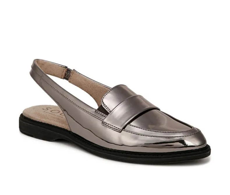 Loafers & Oxfords>Soul Naturalizer Women's Yeah Slingback Loafers