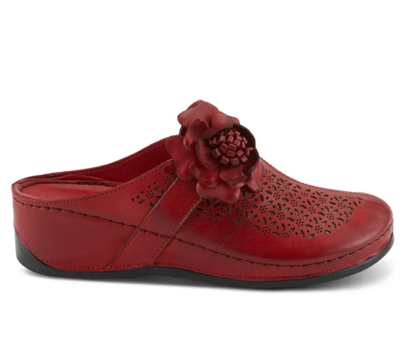 Clogs & Mules>SPRING STEP Women's Lilybean Wedge Clogs