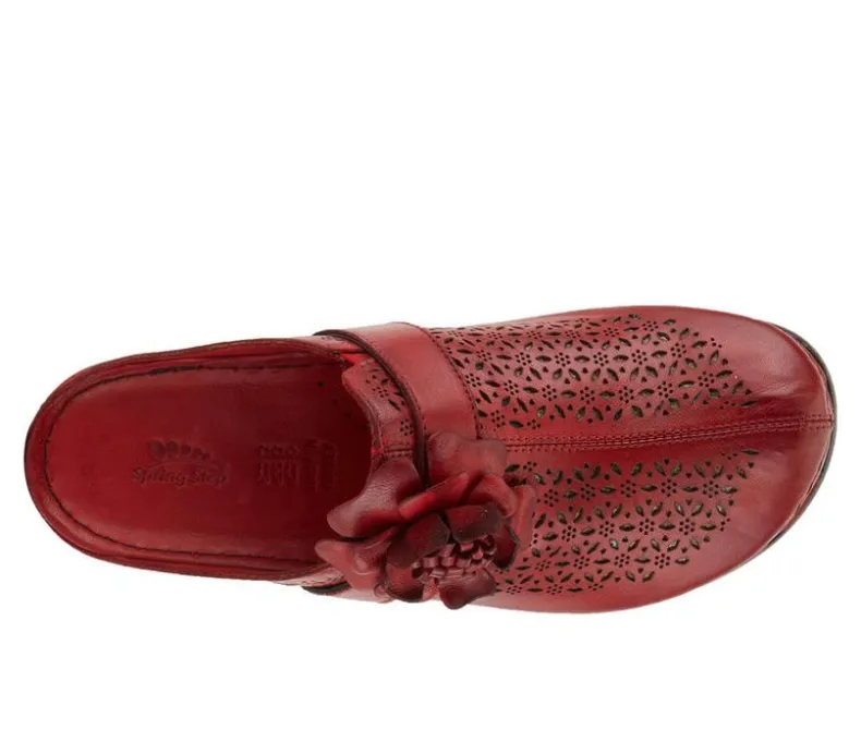 Clogs & Mules>SPRING STEP Women's Lilybean Wedge Clogs