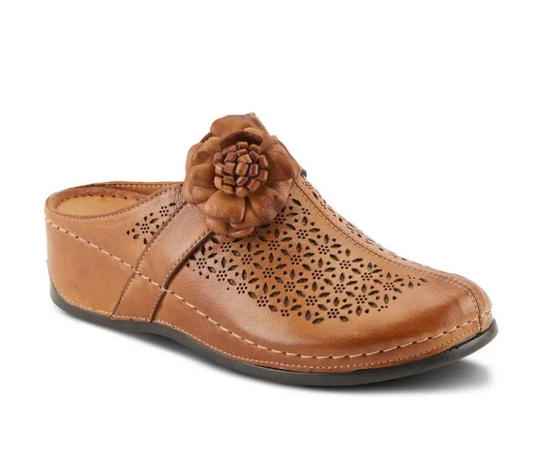 Clogs & Mules>SPRING STEP Women's Lilybean Wedge Clogs