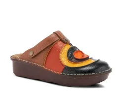 Clogs & Mules>SPRING STEP Women's Lollipop Wedge Clogs