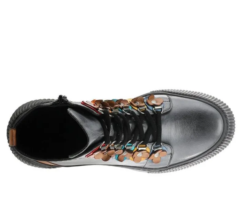 Lace Up>SPRING STEP Women's Yeba Lace Up Booties