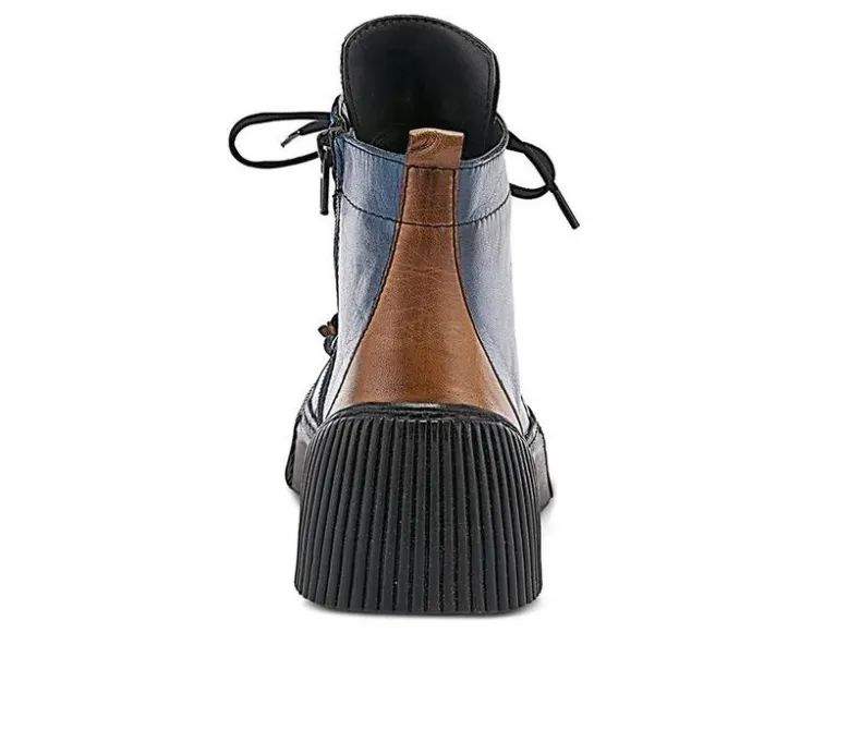 Lace Up>SPRING STEP Women's Yeba Lace Up Booties