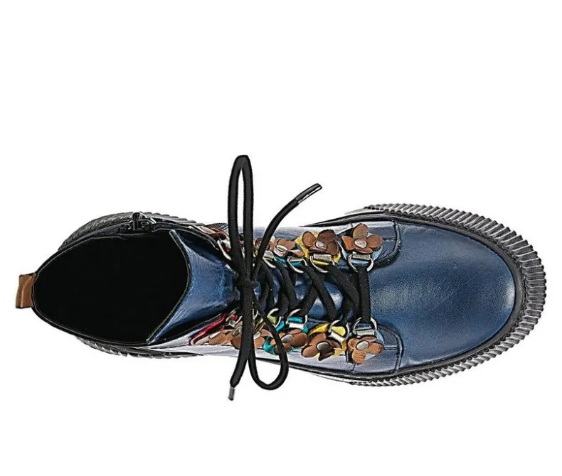 Lace Up>SPRING STEP Women's Yeba Lace Up Booties