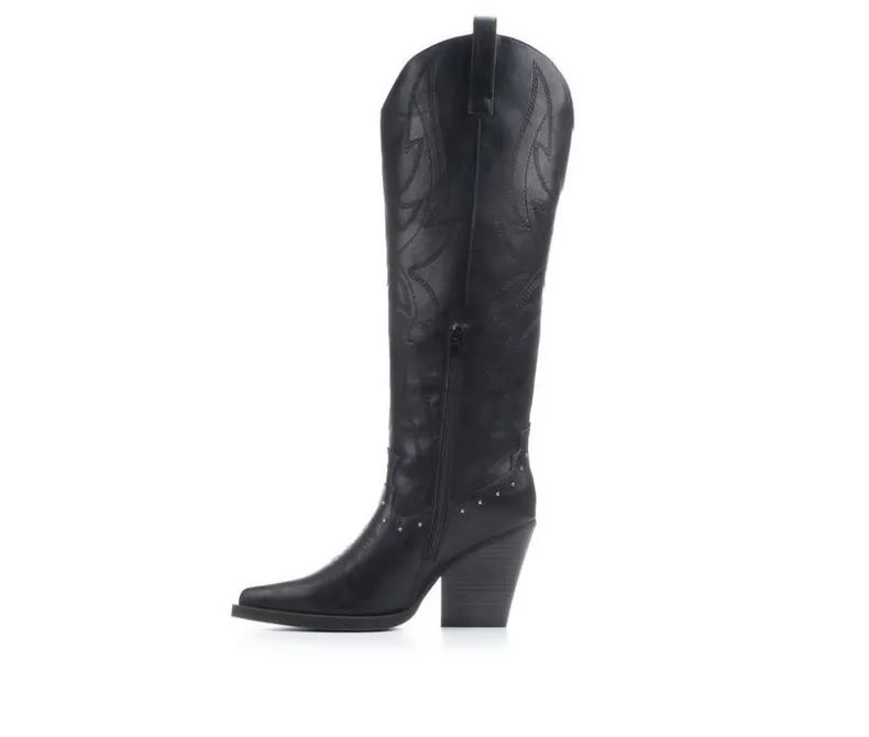 Tall|Boots & Booties>Sugar Women's Nail Studs Western Boots