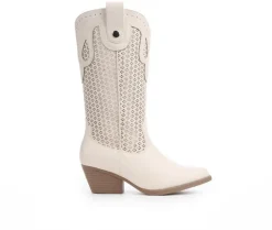 Cowboy & Western>Sugar Women's Tammy Perf Mid-Calf Western Boots