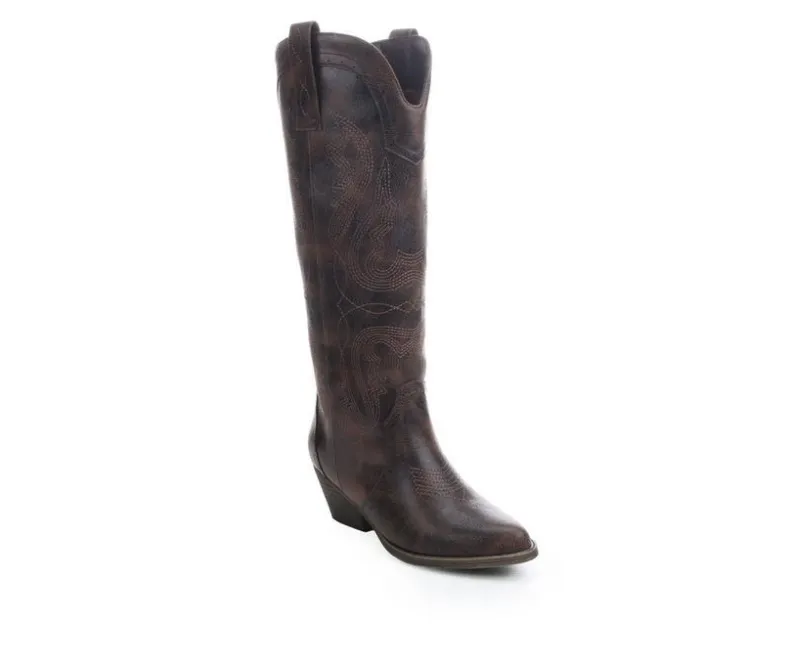 Tall|Cowboy & Western>Sugar Women's Two-Step Knee-High Western Boots