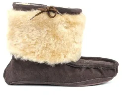 Cozy>Superlamb Women's Navajo Moccasin Slipper Booties