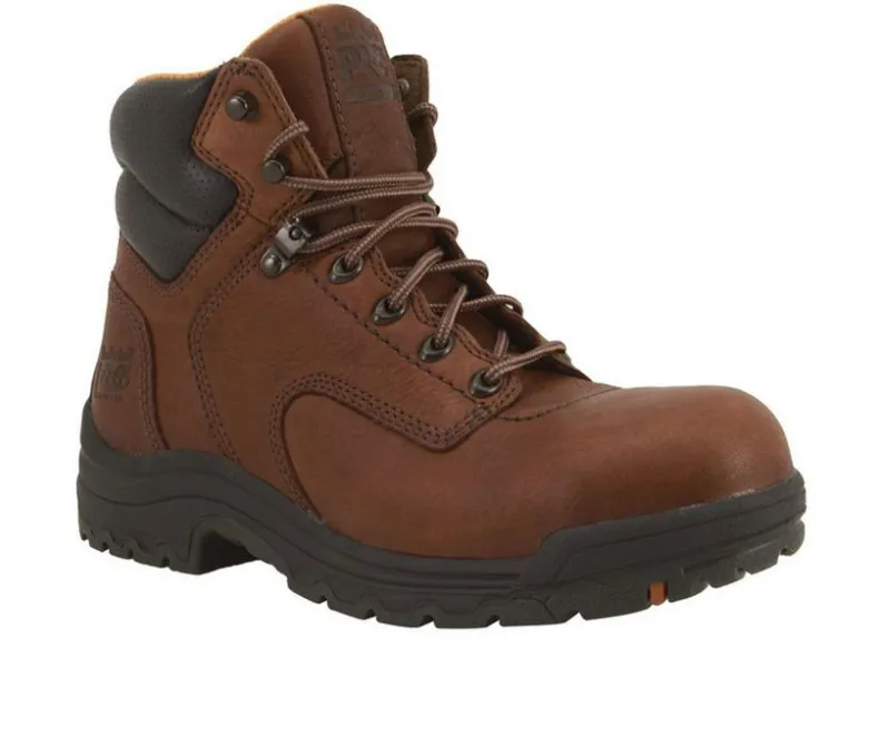 Lace Up>Timberland Pro Women's Titan 6 Inch Safety Toe 26388 - Ladies Work Boots