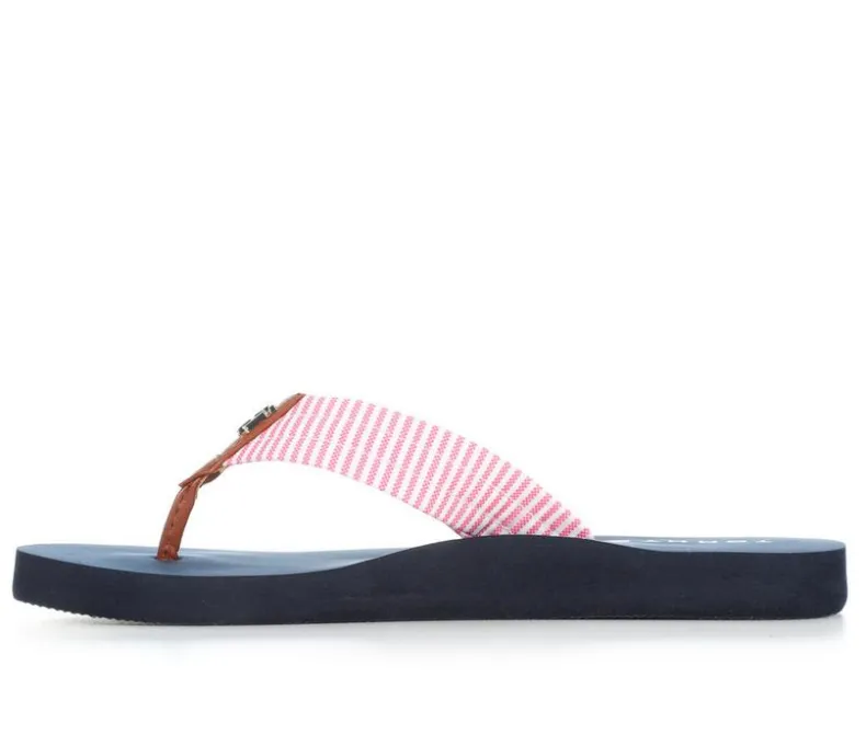 Sandals>Tommy Hilfiger Women's Crinle Flip-Flops