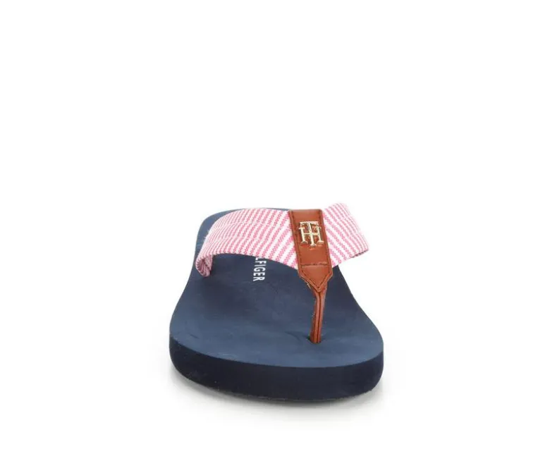 Sandals>Tommy Hilfiger Women's Crinle Flip-Flops