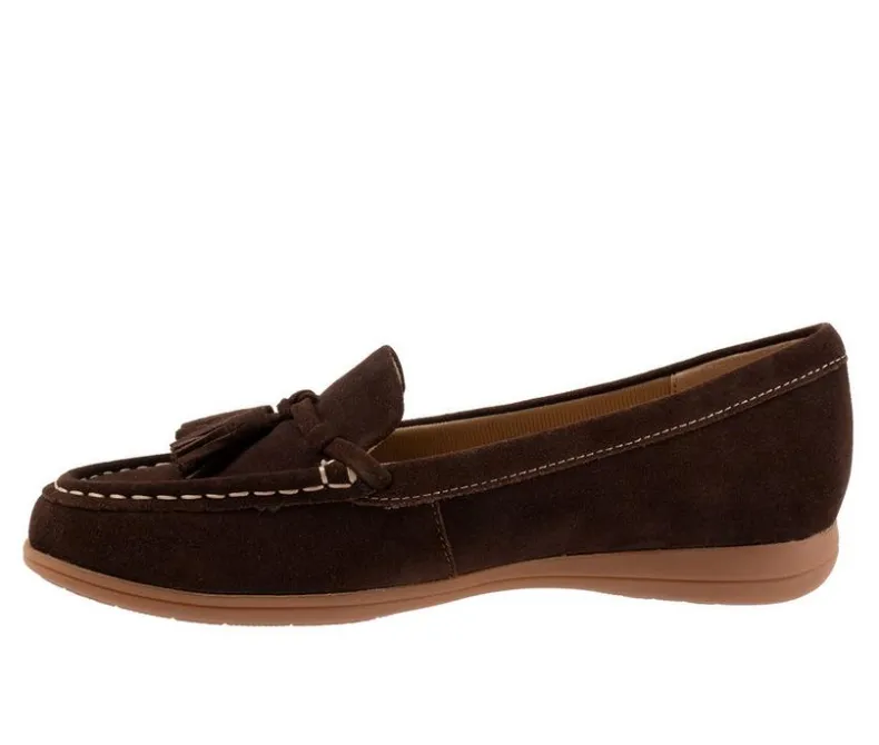 Loafers & Oxfords>Trotters Women's Dawson Moccasin Loafers