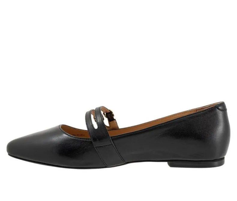 Flats>Trotters Women's Emerald Mary Jane Flats