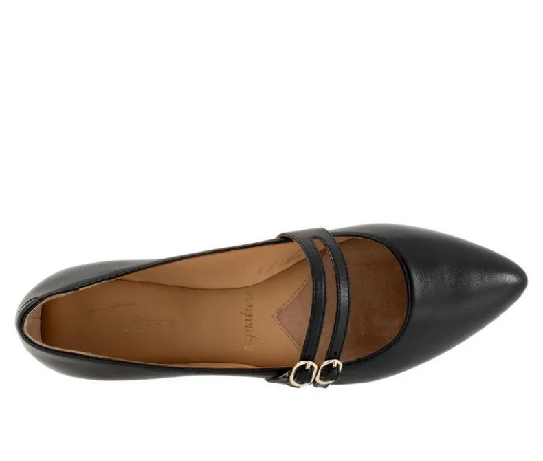 Flats>Trotters Women's Emerald Mary Jane Flats
