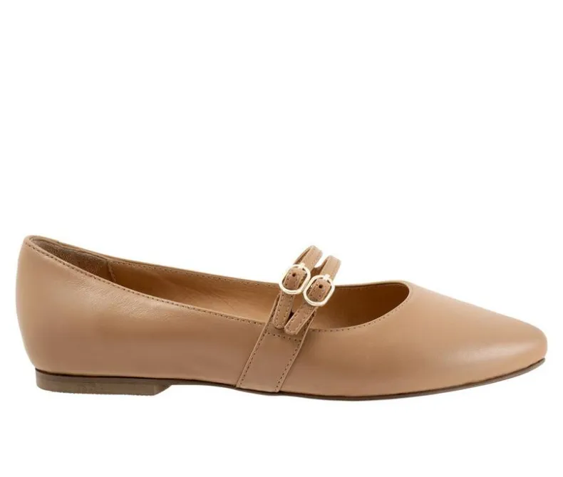 Flats>Trotters Women's Emerald Mary Jane Flats