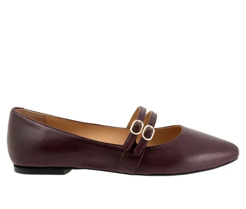 Flats>Trotters Women's Emerald Mary Jane Flats