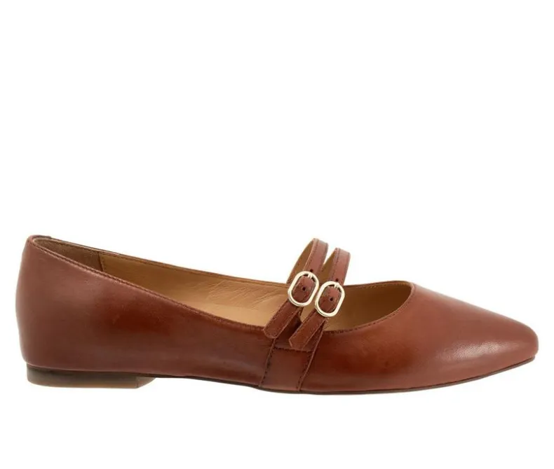 Flats>Trotters Women's Emerald Mary Jane Flats