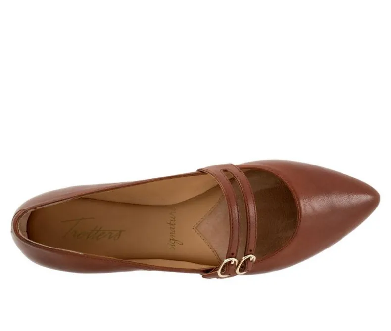Flats>Trotters Women's Emerald Mary Jane Flats