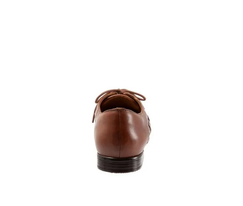 Loafers & Oxfords>Trotters Women's Lizzie Herringbone Oxfords