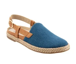 Loafers & Oxfords>Trotters Women's Paisley Espadrille Slingback Loafers