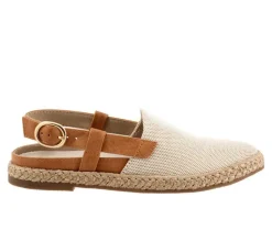 Loafers & Oxfords>Trotters Women's Paisley Espadrille Slingback Loafers