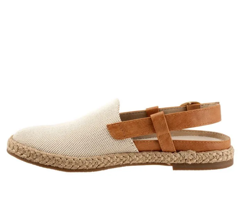 Loafers & Oxfords>Trotters Women's Paisley Espadrille Slingback Loafers