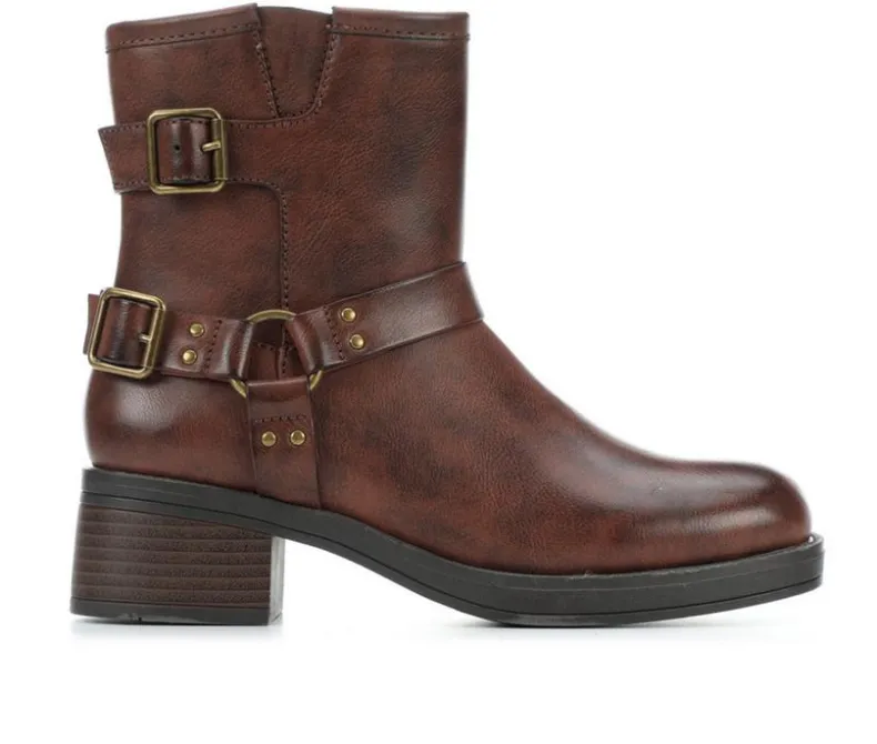Moto|Boots & Booties>Unr8ed Women's Harvast Booties