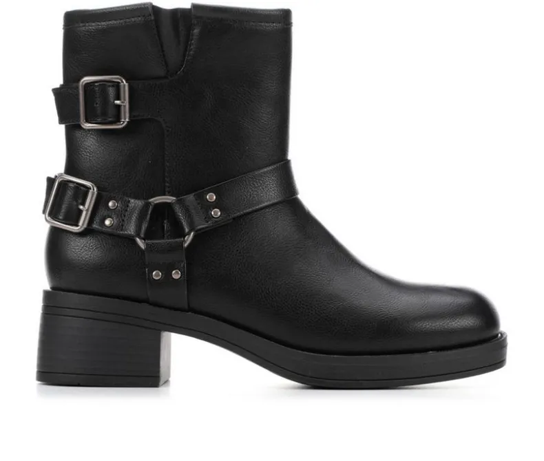 Moto|Boots & Booties>Unr8ed Women's Harvast Booties