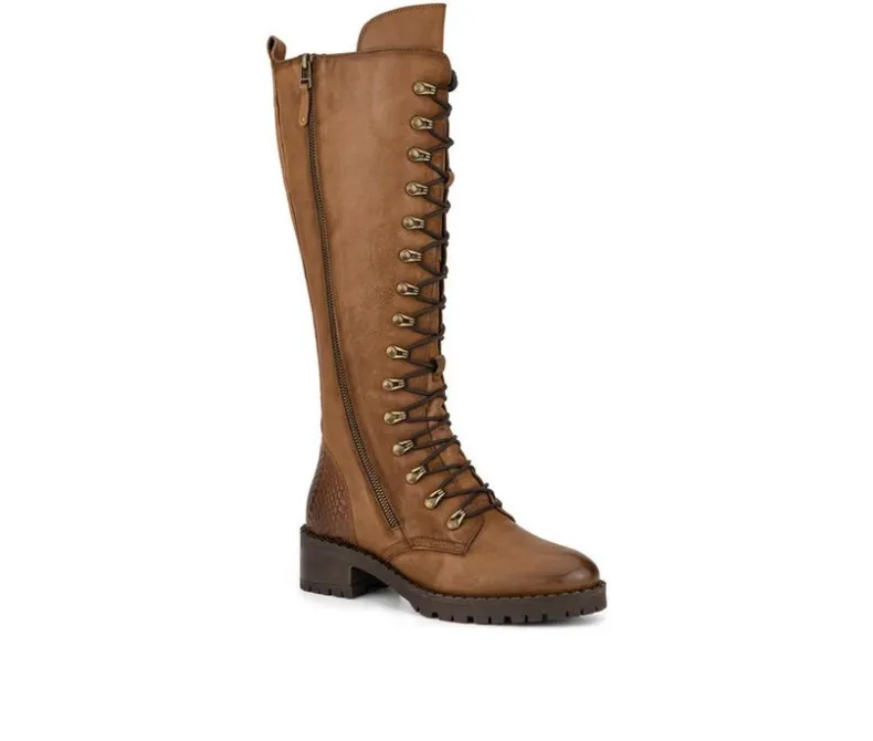 Lace Up|Tall>Vintage Foundry Co Women's Henrietta Knee High Boots