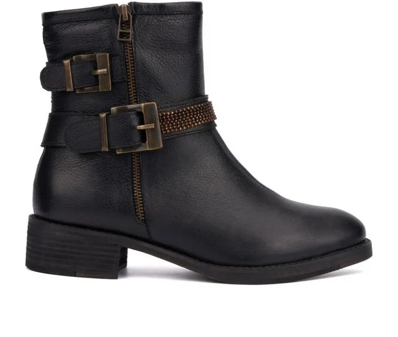 Moto>Vintage Foundry Co Women's Castle Moto Booties