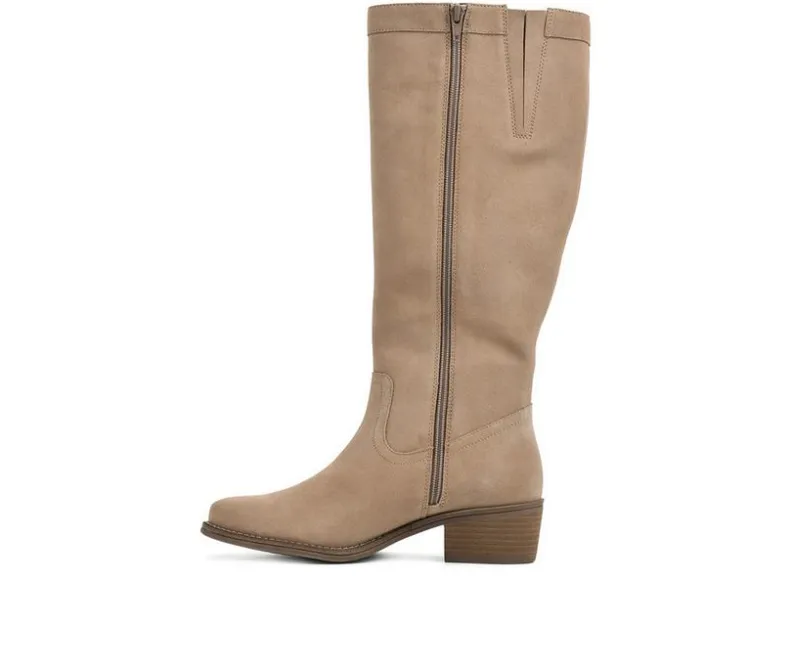 Wide Calf|Tall>White Mountain Women's Altitude Wide Calf Knee High Boots