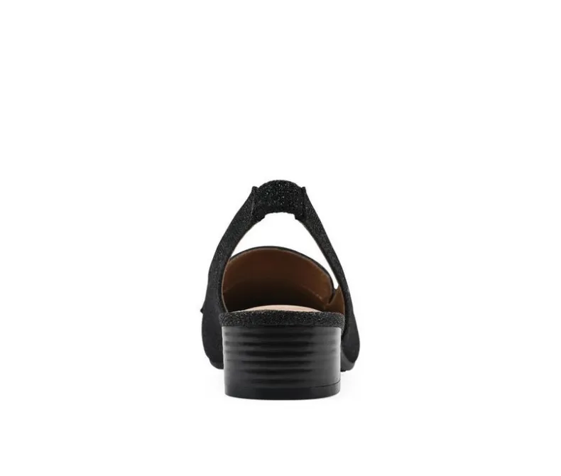 Loafers & Oxfords>White Mountain Women's Boreal Slingback Loafers
