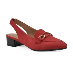 Loafers & Oxfords>White Mountain Women's Boreal Slingback Loafers