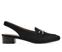 Loafers & Oxfords>White Mountain Women's Boreal Slingback Loafers
