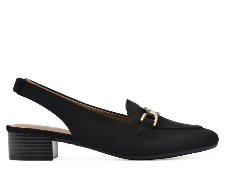 Loafers & Oxfords>White Mountain Women's Boreal Slingback Loafers